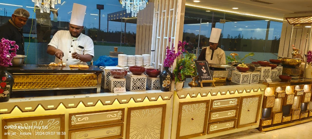Event décor styling by the Prachiti Caterers team — Prachiti Caterers, Indore