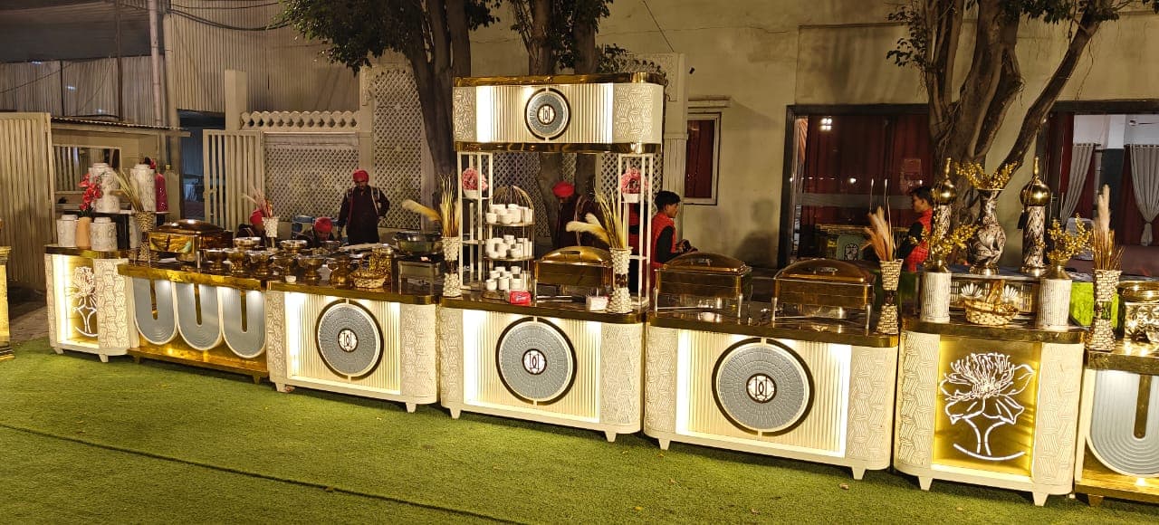 Event décor styling by the Prachiti Caterers team — Prachiti Caterers, Indore