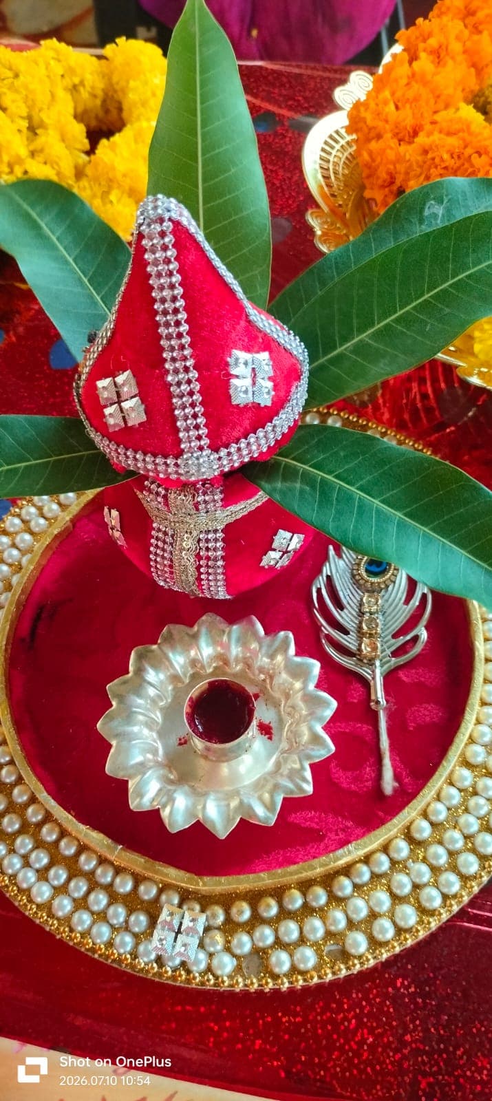 Décor detail from a recent Prachiti Caterers function — Prachiti Caterers, Indore