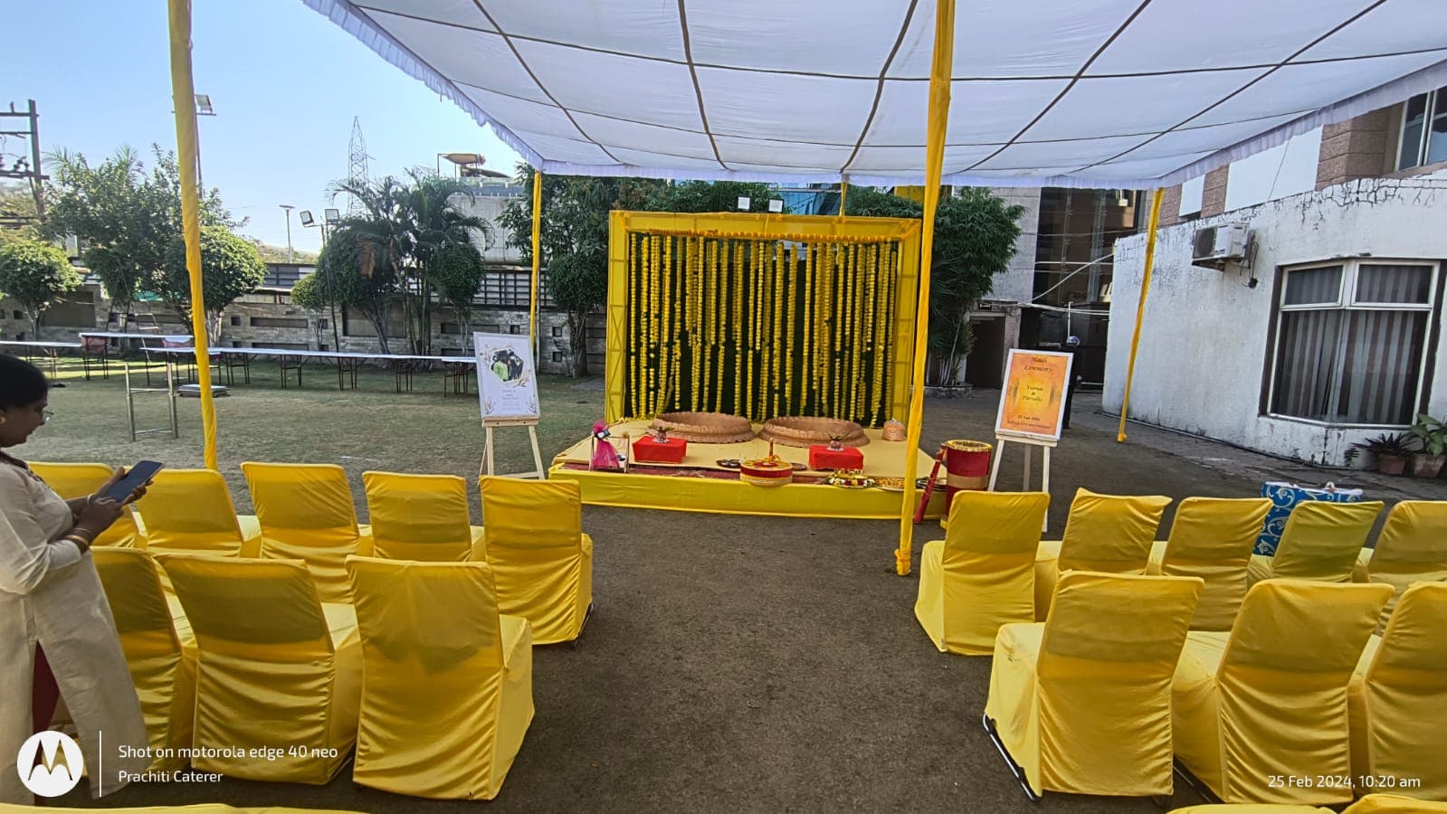 Event décor styling by the Prachiti Caterers team — Prachiti Caterers, Indore