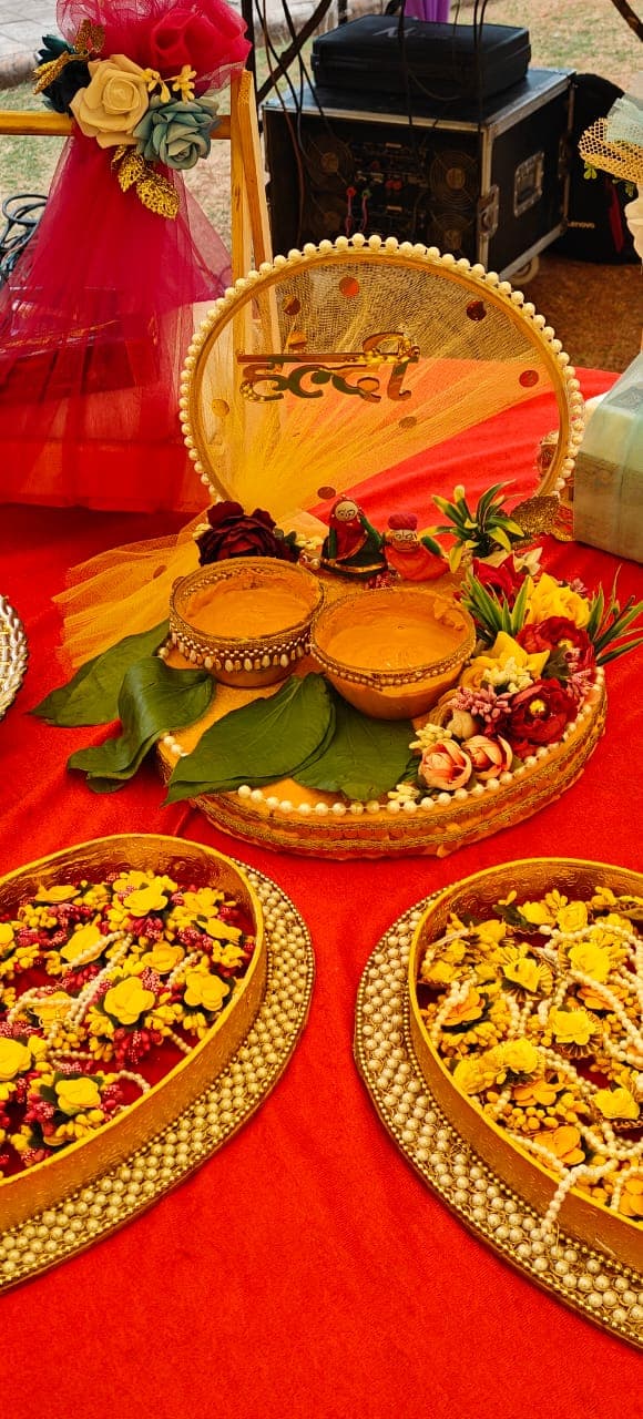 Event décor styling by the Prachiti Caterers team — Prachiti Caterers, Indore