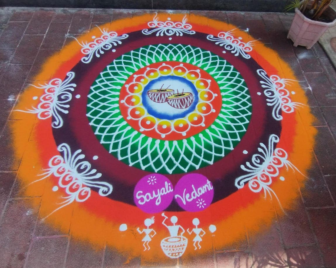 Stage and hall décor at a recent celebration — Prachiti Caterers, Indore