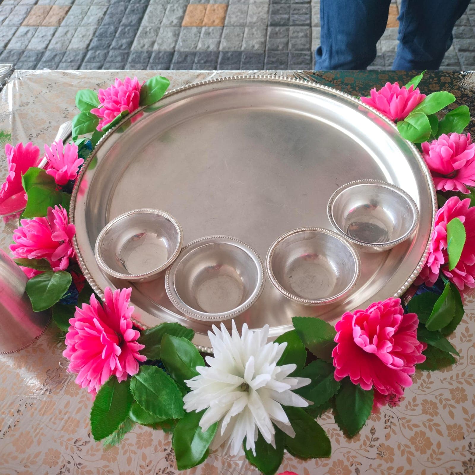 Décor and table styling from a live function — Prachiti Caterers, Indore