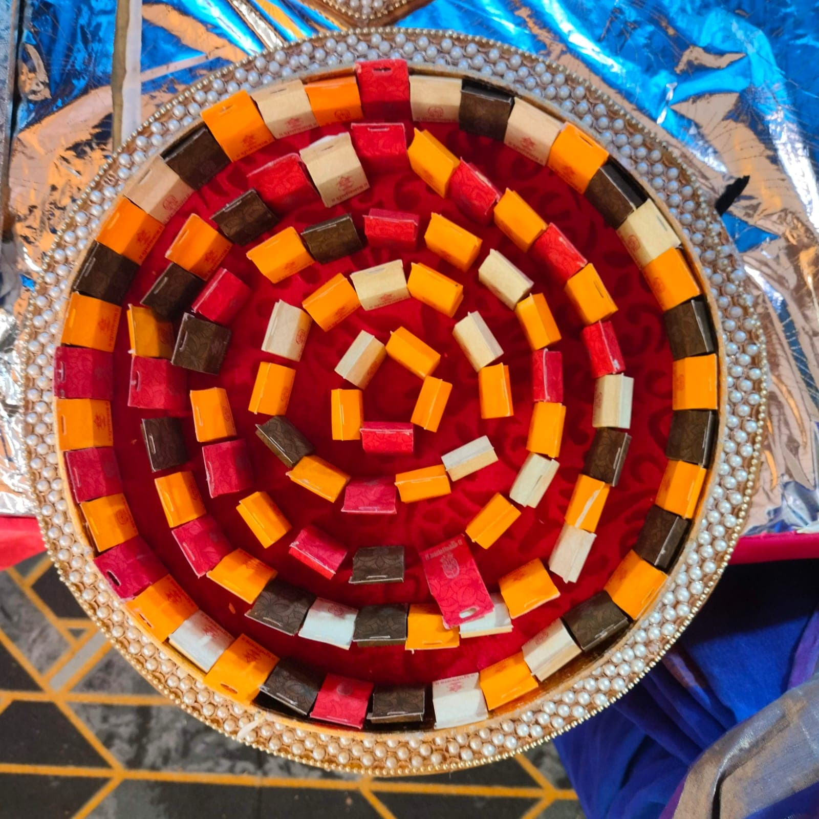 Stage and hall décor at a recent celebration — Prachiti Caterers, Indore