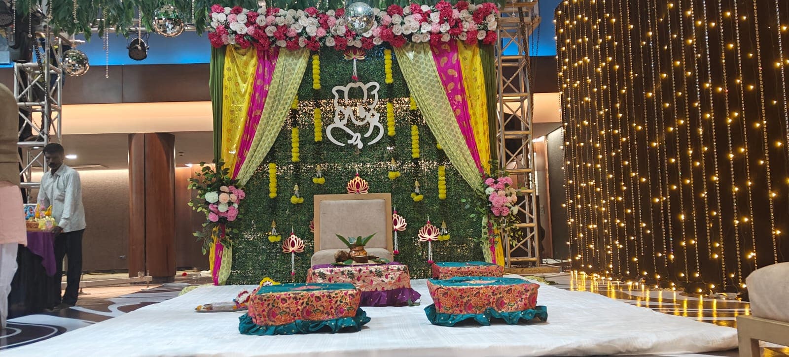 Décor and table styling from a live function — Prachiti Caterers, Indore